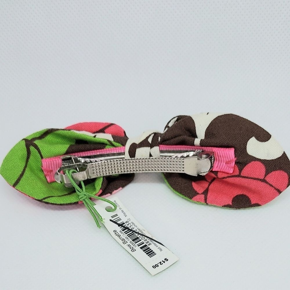 Hair Bow Barrett VERA BRADLEY NWT - Picture 2 of 2